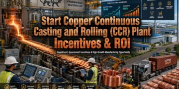 Copper Continuous Casting and Rolling Plant: Investment, ROI