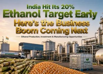 Ethanol manufacturing business opportunities in India after E20