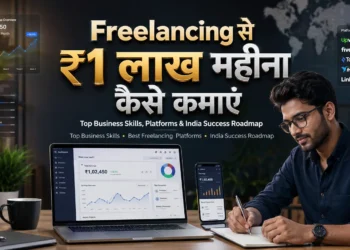 Freelancing से ₹1 लाख महीना कैसे कमाएं? 7 Skills और Roadmap