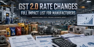 GST 2.0 rate changes and impact on Indian manufacturers