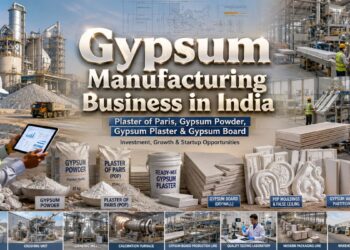 Gypsum Manufacturing Business in India: Plant Cost, Process