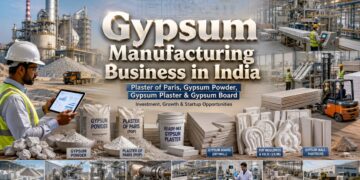 Gypsum Manufacturing Business in India: Plant Cost, Process