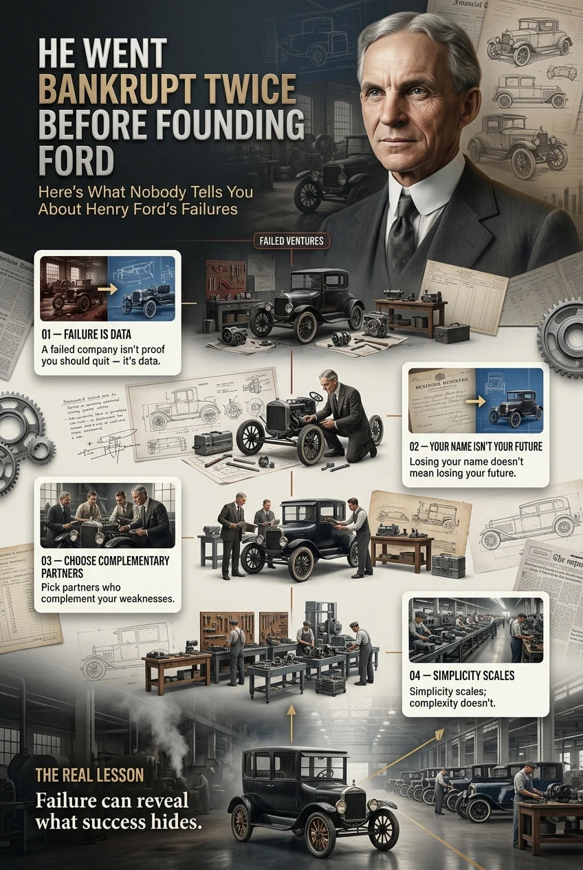 Henry Ford Failures and Success Story