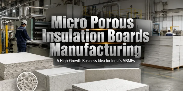 Micro Porous Insulation Board Manufacturing in India: Guide