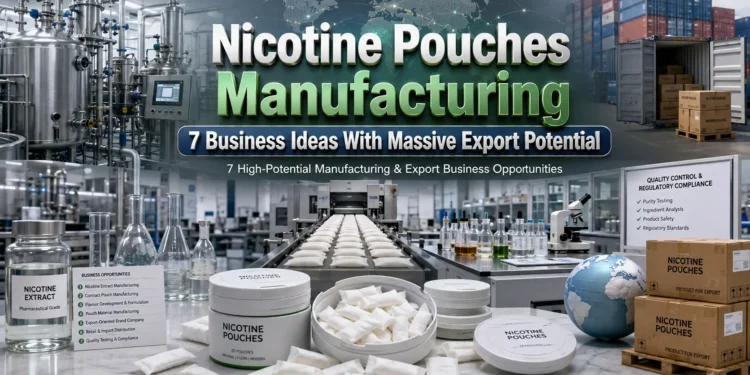 Nicotine Pouches Manufacturing: 7 Profitable Business Ideas
