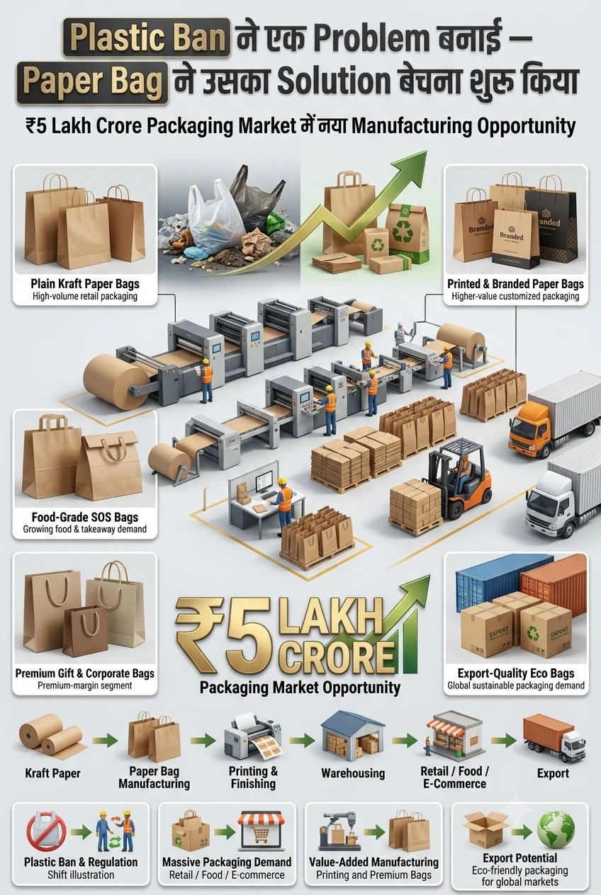Paper Bag Manufacturing Business in India