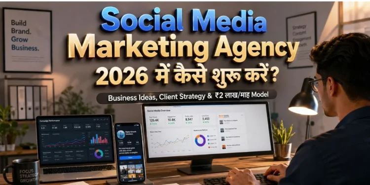 Social Media Marketing Agency 2026 business ideas and ₹2 lakh per month revenue model