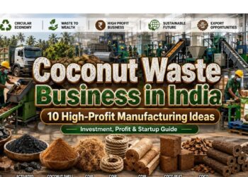 Coconut Waste Business in India: 10 Profitable Ideas