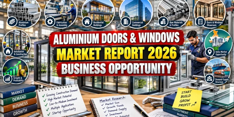 Aluminium Doors and Windows Manufacturing Business in India