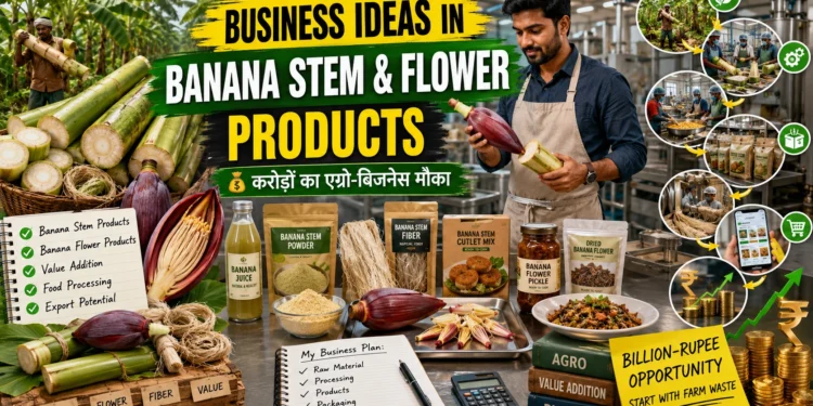 Banana Stem and Flower Business Ideas: 6 Opportunities