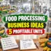 Food Processing Business Ideas: 5 Profitable Units