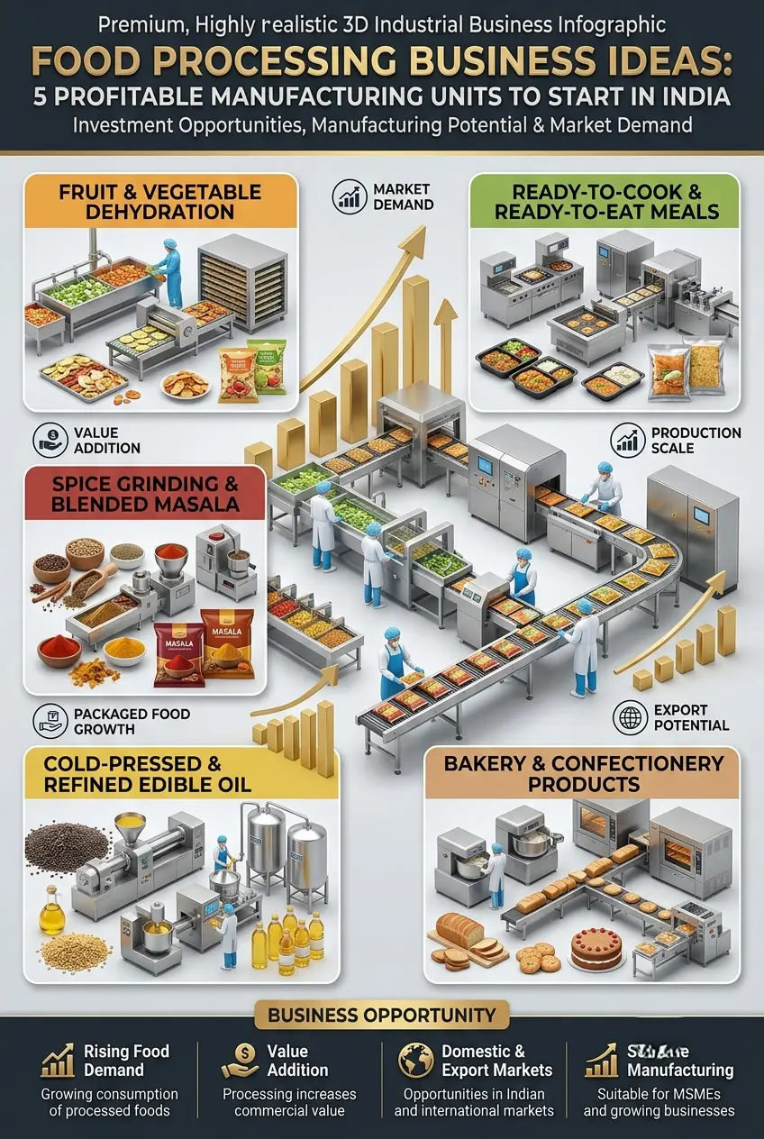 Food Processing Business Ideas in India