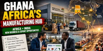 Ghana manufacturing hub opportunities for Indian MSMEs and exporters