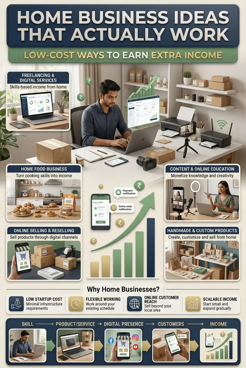 Home business ideas in India for low-cost entrepreneurs