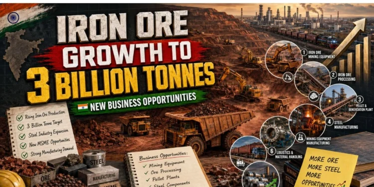 Iron Ore Business Opportunities in India: New MSME Ideas
