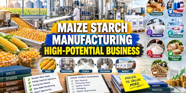 Maize Starch Manufacturing: Business, Plant Cost