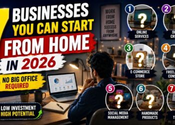 7 Businesses You Can Start From Home in 2026