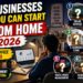 7 Businesses You Can Start From Home in 2026