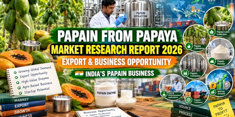 Papain Manufacturing Business in India 2026: Market Size