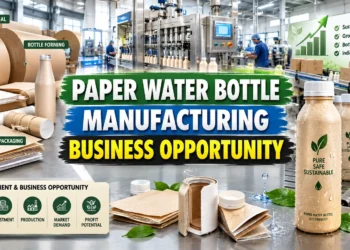 Paper Water Bottle Manufacturing: Cost, Machinery & Business