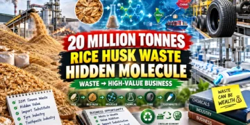 Rice husk based manufacturing business in India producing precipitated silica and high-value industrial products
