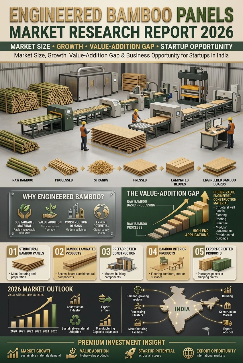 Engineered Bamboo Panels Manufacturing in India: Market Size