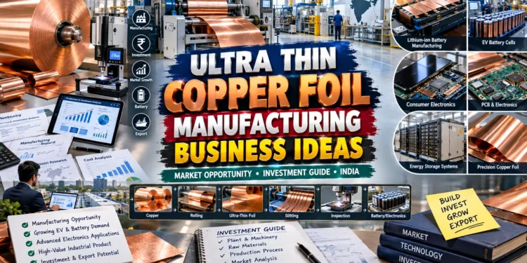 Ultra Thin Copper Foil Manufacturing: Business, Market