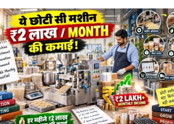 छोटी मशीन से बिजनेस आइडिया: हर महीने ₹2 लाख तक कमाई