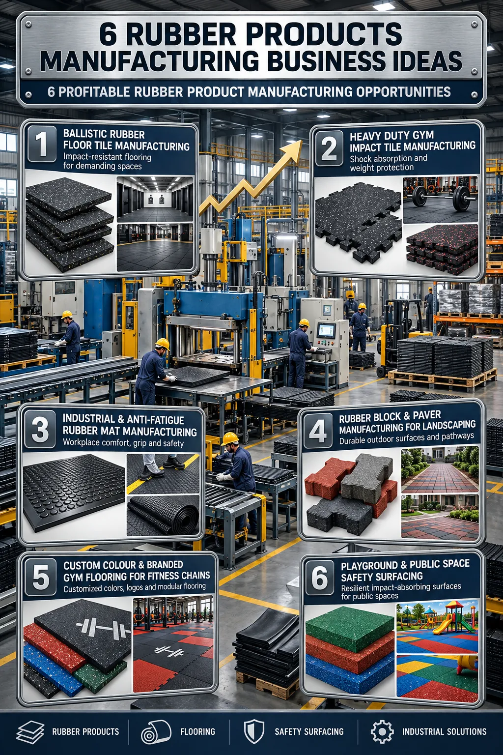 6 rubber products manufacturing business ideas for entrepreneurs