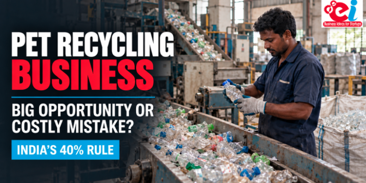 PET recycling business in India