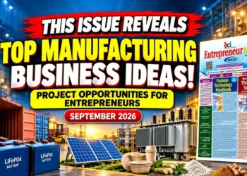 Entrepreneur India Magazine September 2026 – Manufacturing Business Ideas and Investment Opportunities