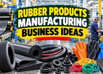 Rubber products manufacturing business ideas and production opportunities