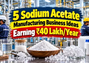 Sodium acetate manufacturing business ideas in India earning up to ₹40 lakh per year