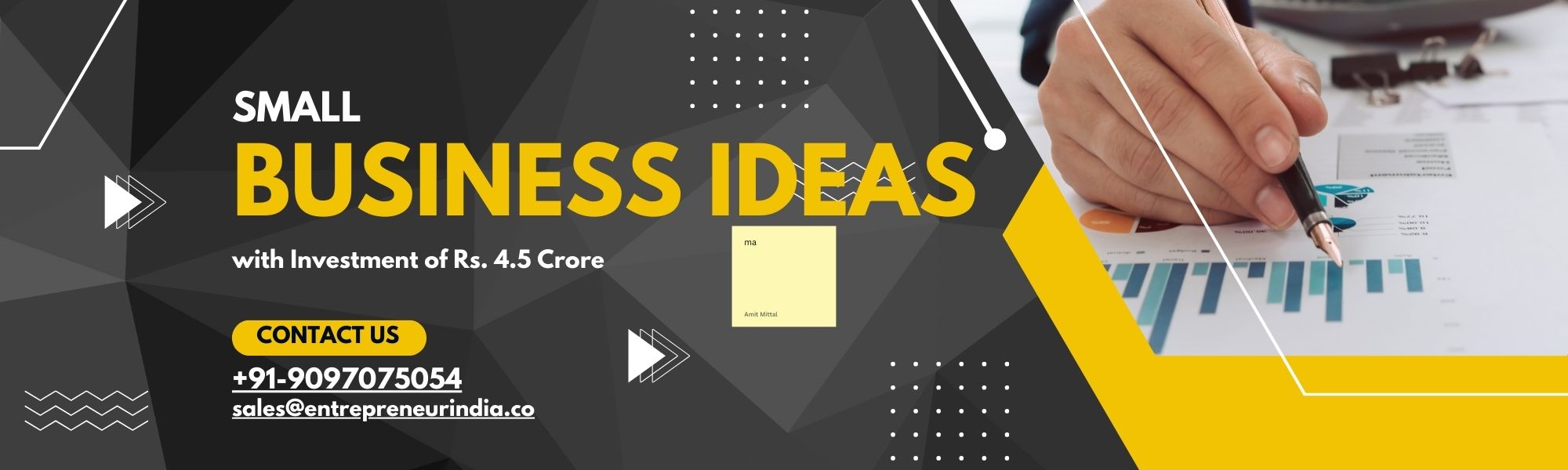 Small Business idea with investment of 4.5 crore