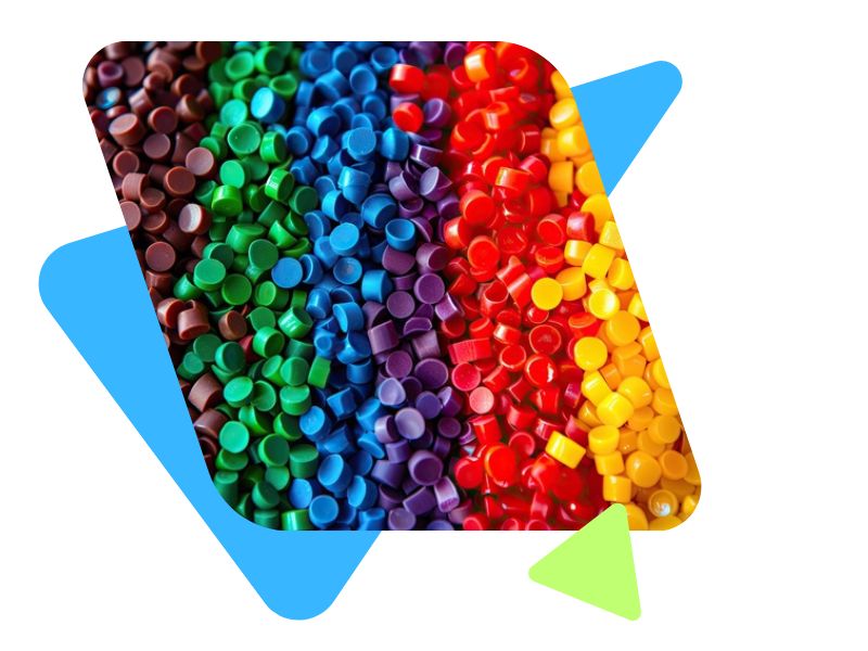 Biodegradable Plastic Granules Made from Corn Starch