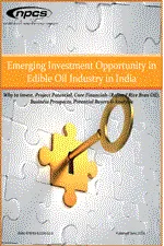 Emerging Investment Opportunity in Edible Oil Industry in India- Why to invest, Project Potential, Core Financials (Refined Rice Bran Oil), Business Prospects, Potential Buyers & Analysis