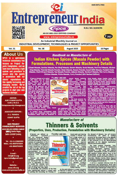 August 2025 Entrepreneur India Monthly Magazine