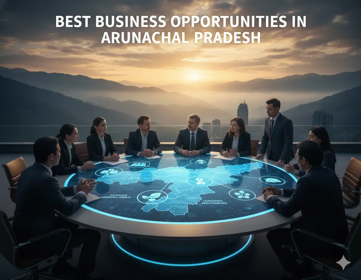 Best Business Opportunities in Arunachal Pradesh - Identification and Selection of right Project, Thrust areas for Investment, Industry Startup and Entrepreneurship Projects 