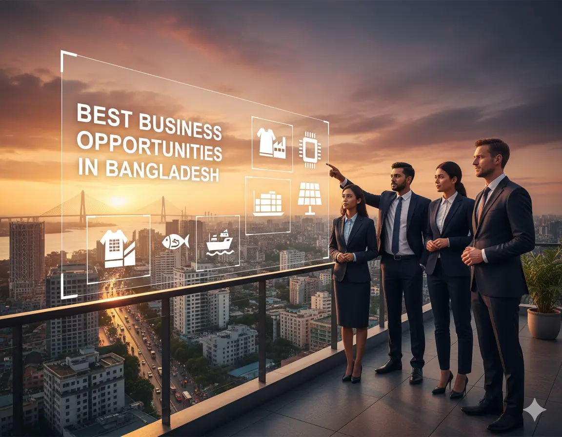Best Business Opportunities in Bangladesh - Identification and Selection of right Project, Thrust areas for Investment, Industry Startup and Entrepreneurship Projects