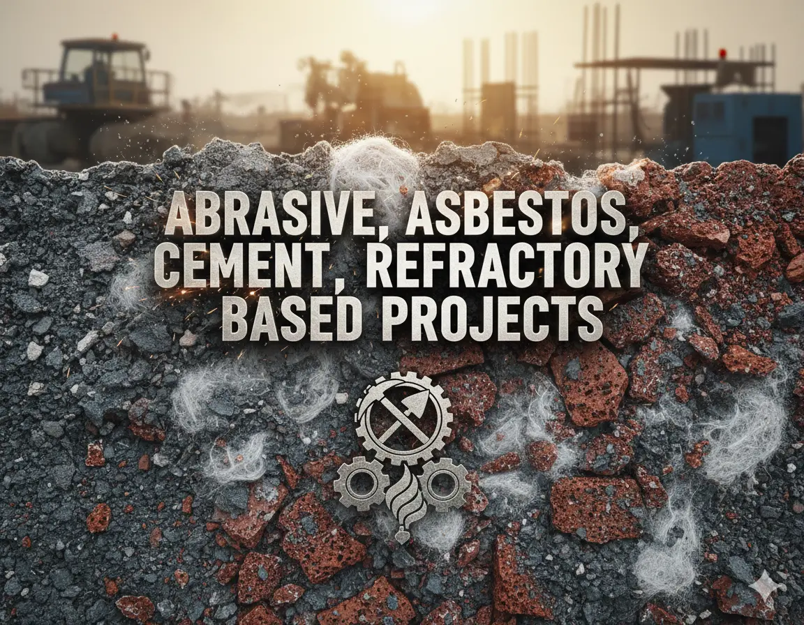 Abrasive, Asbestos, Cement, Refractory Based Projects