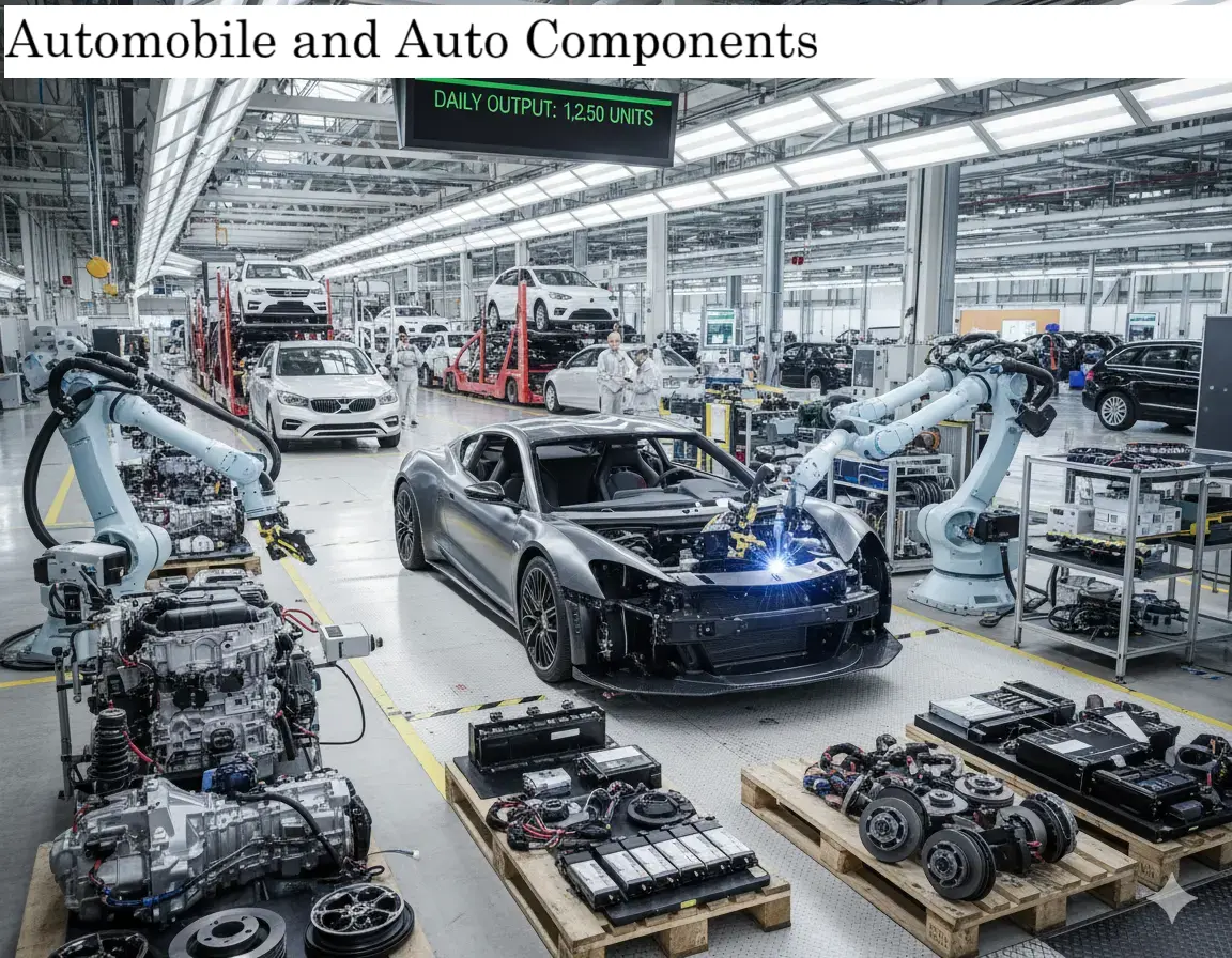 Automobile Industry and Auto Components, Automotive components, Spare parts, Auto Parts, Car Parts, Replacement Parts, Tractor Parts, Motorcycle Parts, Auto Body Parts, Two Wheeler, Three Wheeler and Four Wheeler Parts, Accessories & Spares Projects