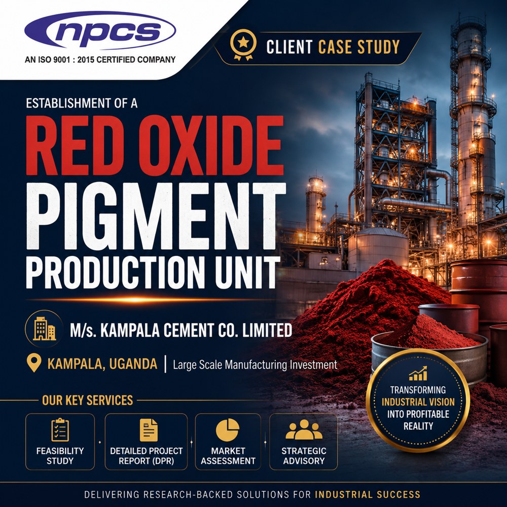 Red Oxide Pigment Production Project for Industrial Growth in East Africa