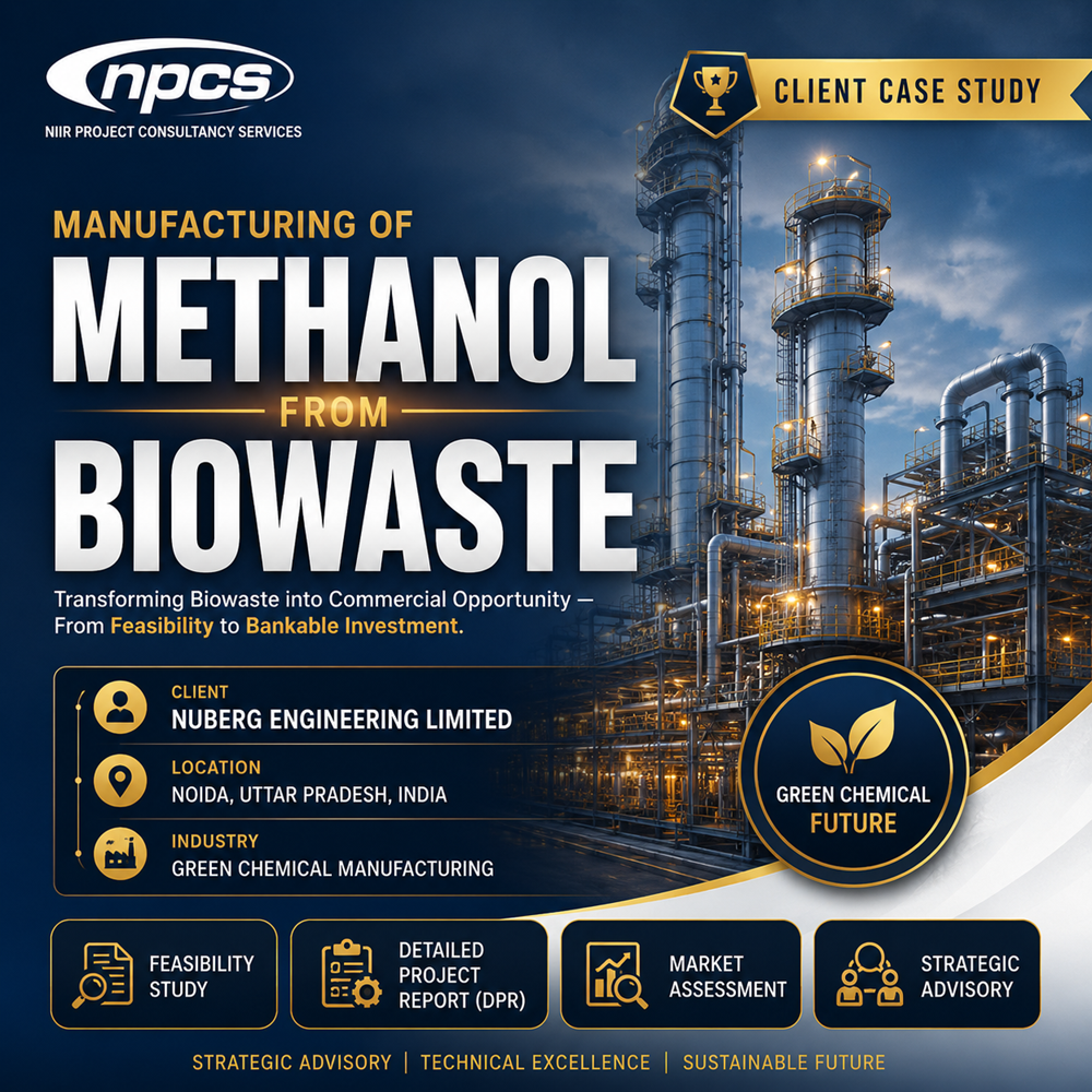 Nuberg Engineering Limited Case Study – Methanol Production from Biowaste