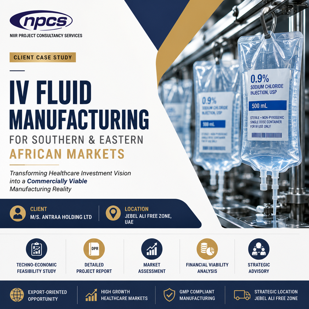 Antraa Holding Ltd Case Study – IV Fluid Manufacturing for African Markets
