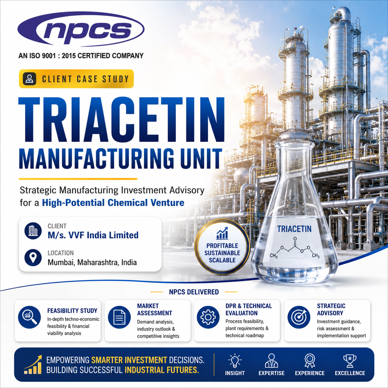 Strategic Feasibility Study for Triacetin Manufacturing Project