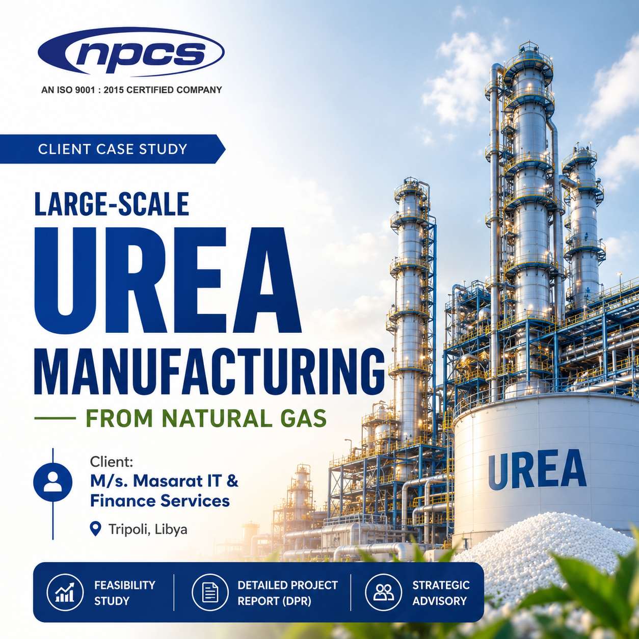Urea Manufacturing Plant from Natural Gas in Libya: A Strategic Industrial Investment Opportunity