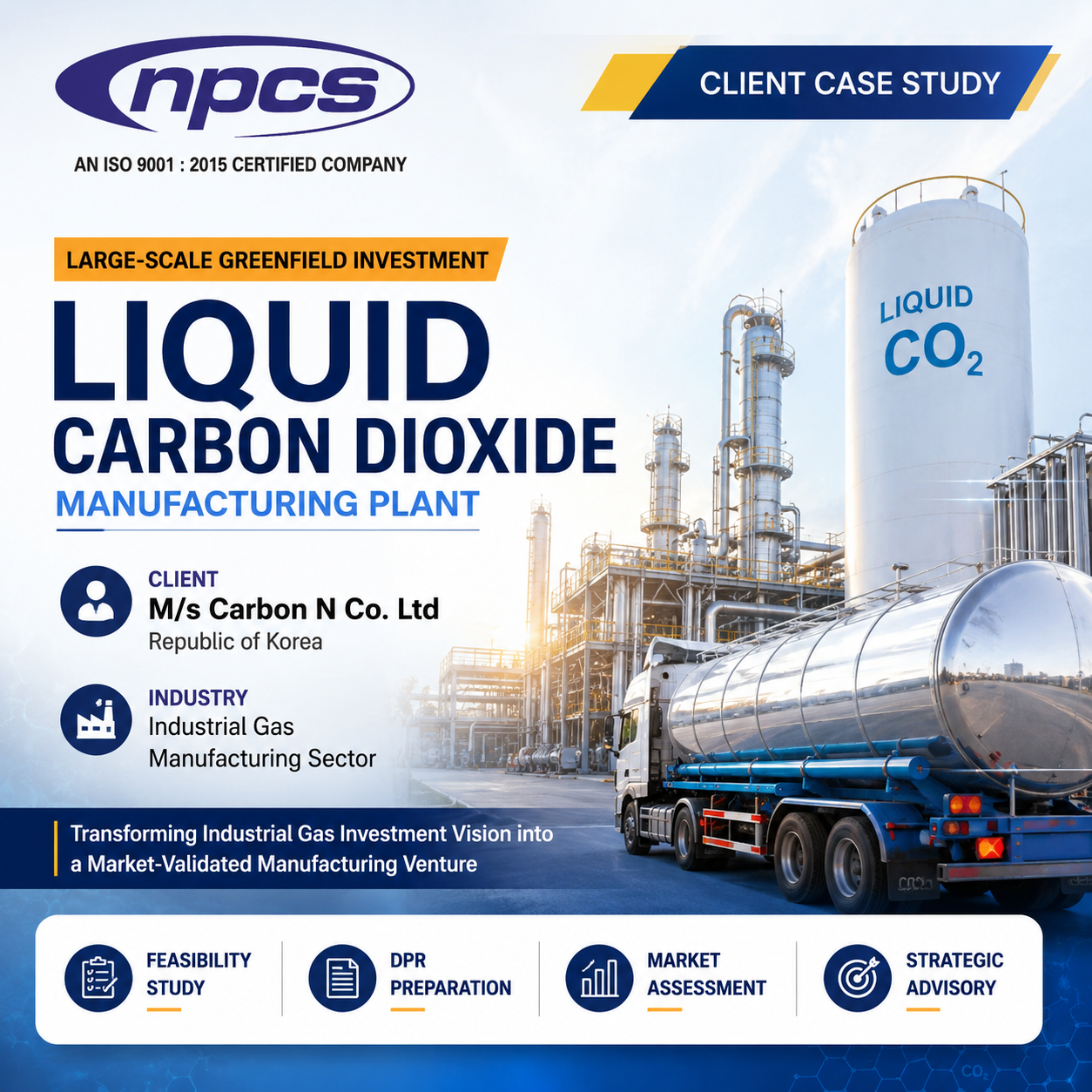 How a Korean Industrial Group Validated a Liquid CO₂ Plant Before Spending a Single Dollar on Construction