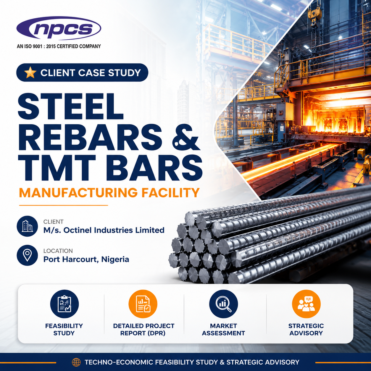 How NPCS Helped a Nigerian Industrial Group Enter the Steel Manufacturing Sector