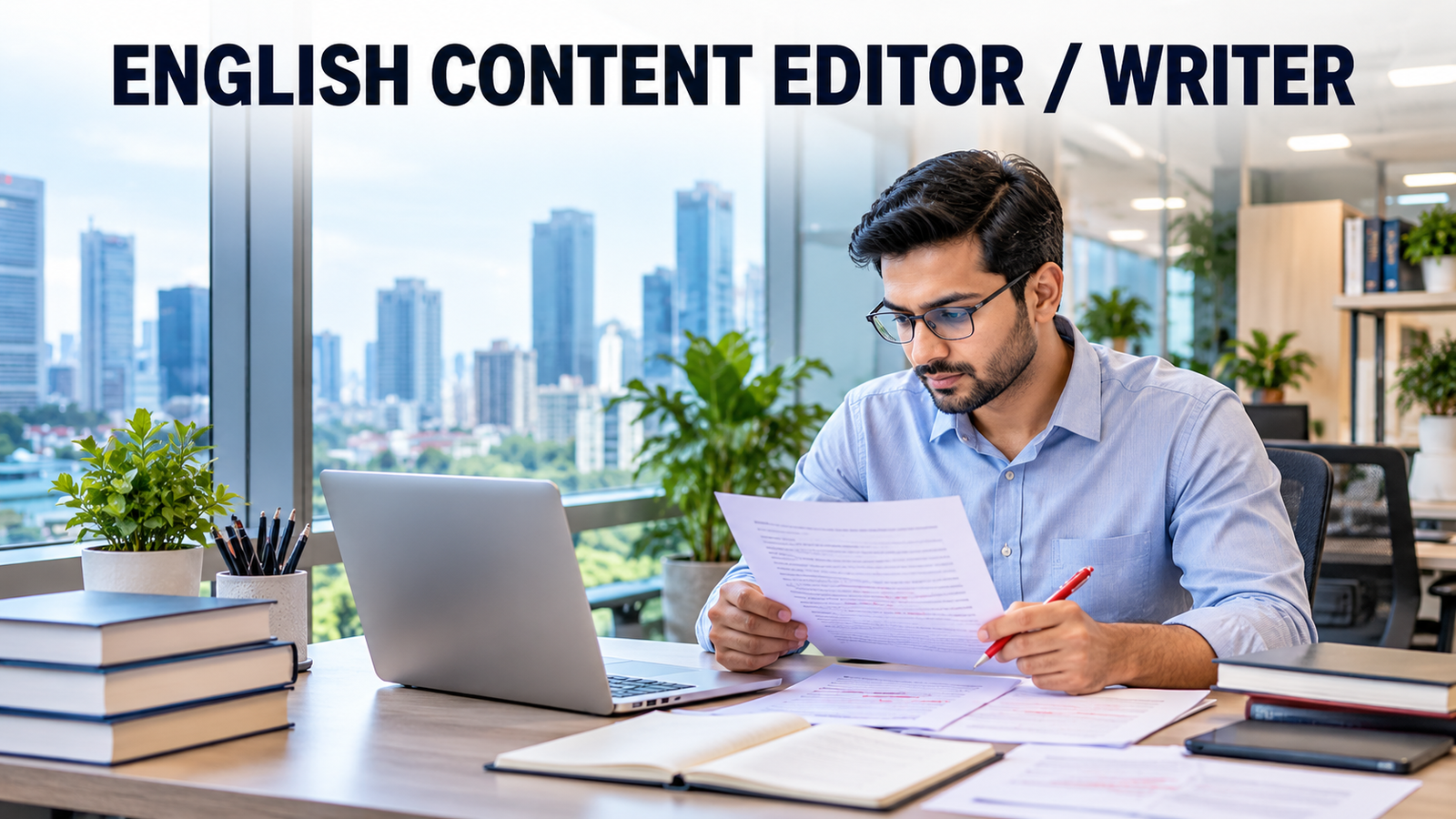 ENGLISH CONTENT EDITOR / WRITER