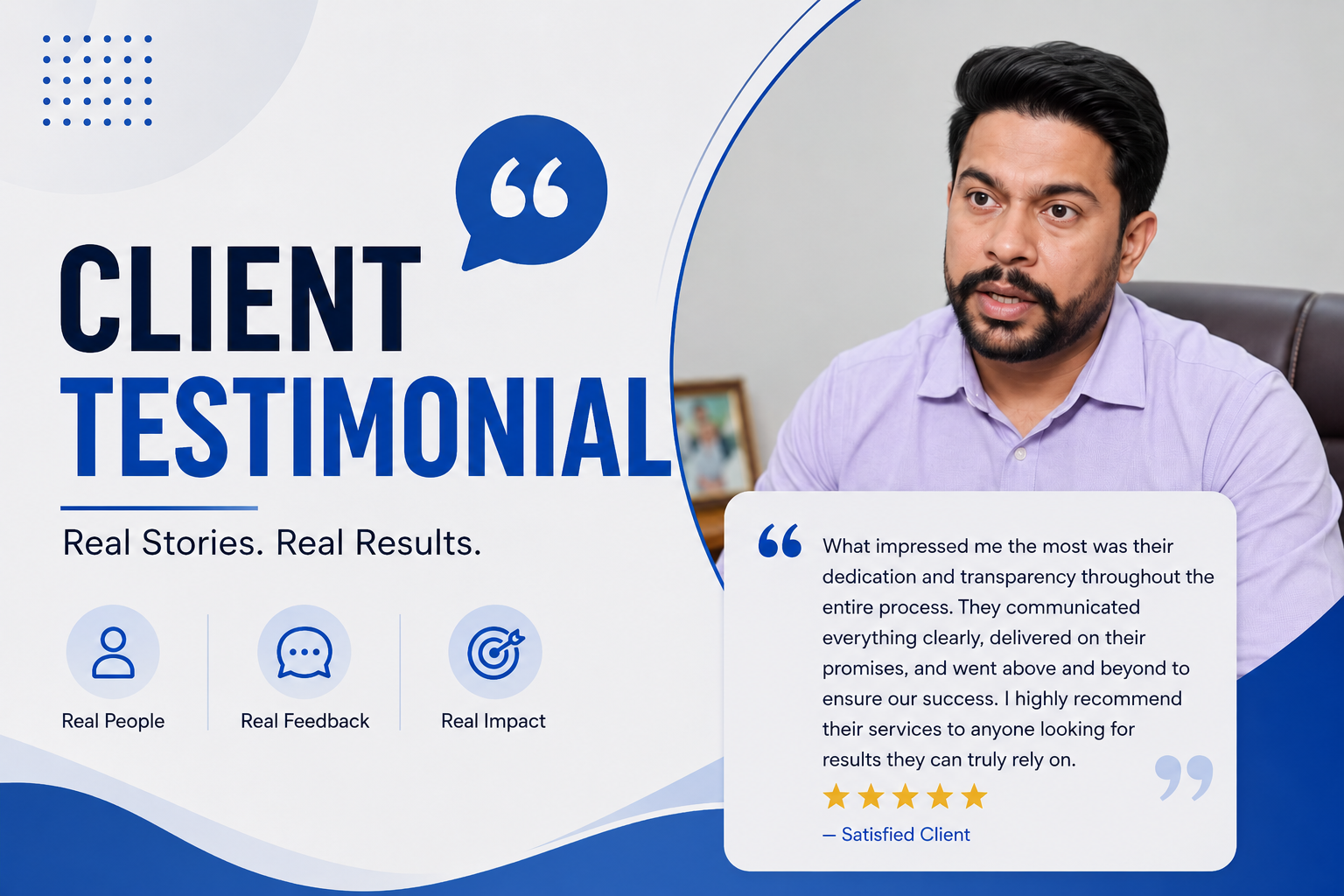 Client Testimonial